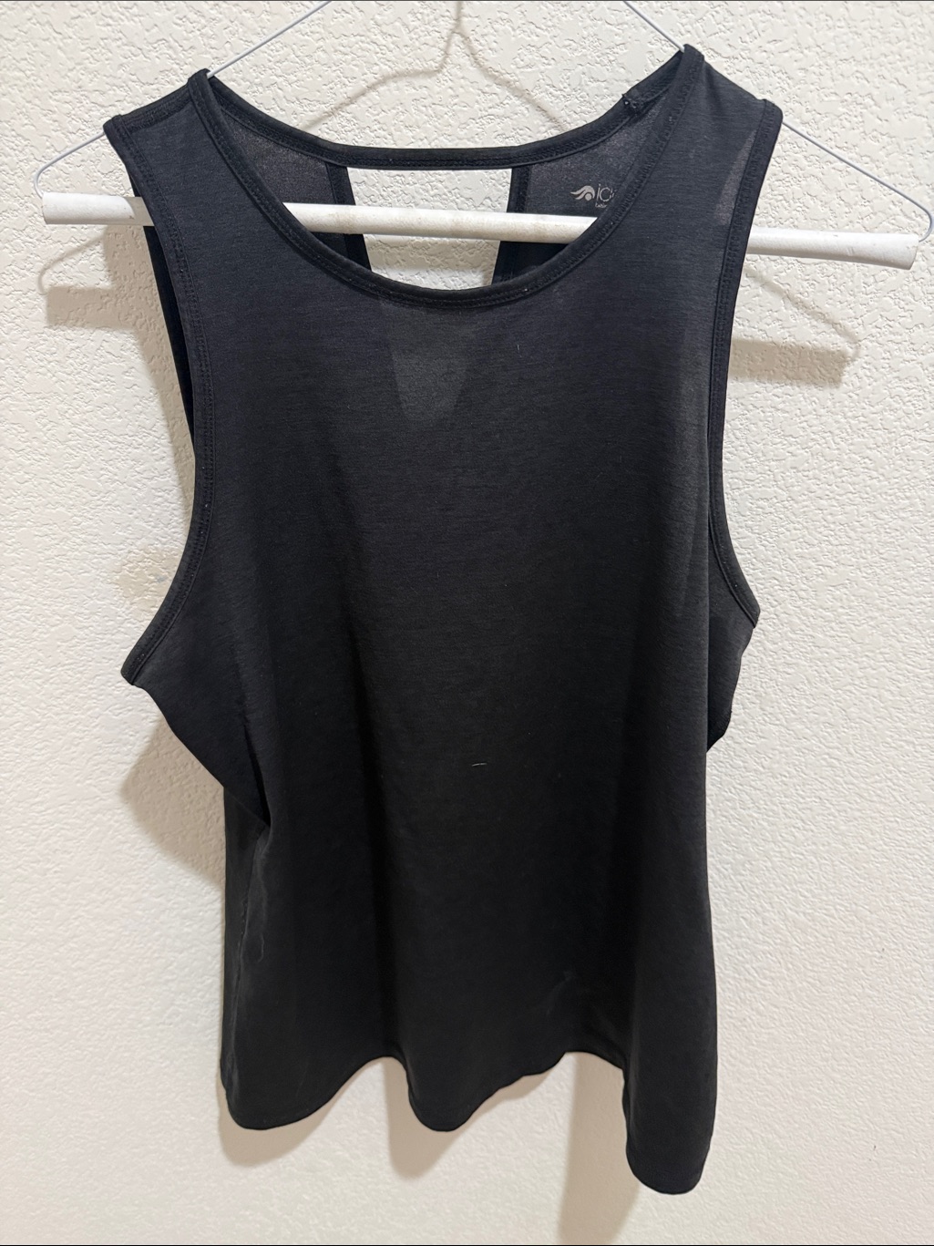Ideology Black Racerback Tank Top